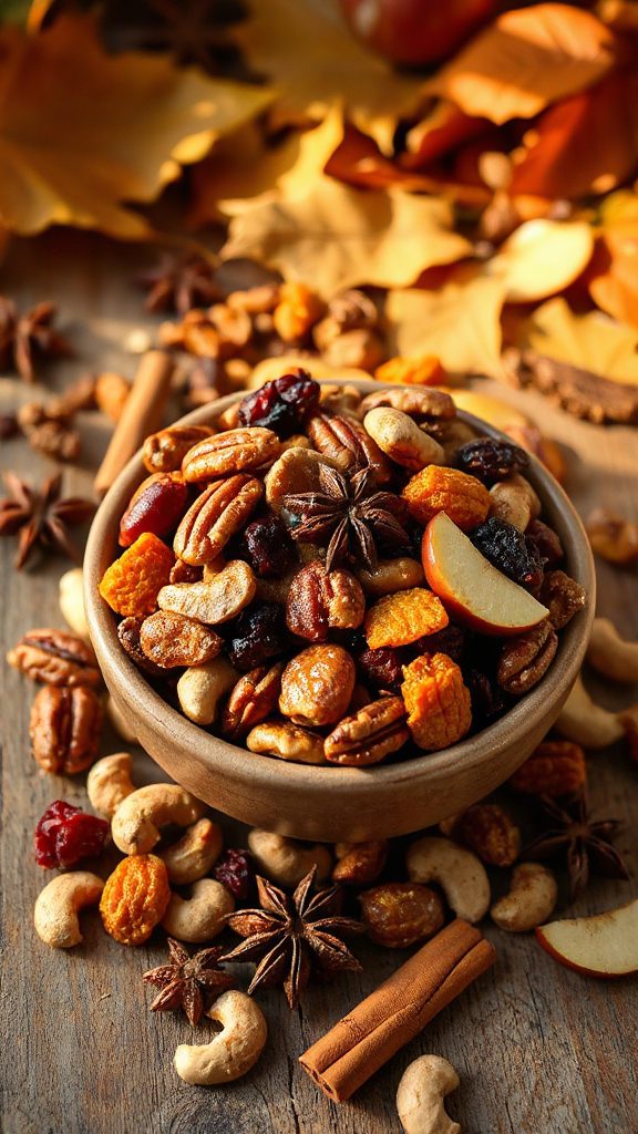 maple glazed nut mix