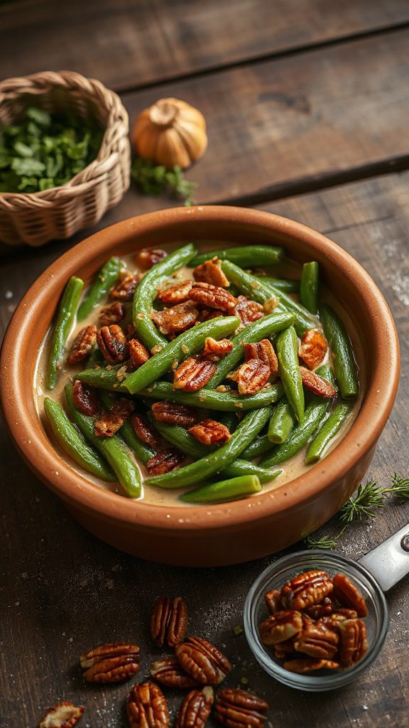 maple glazed pecan casserole