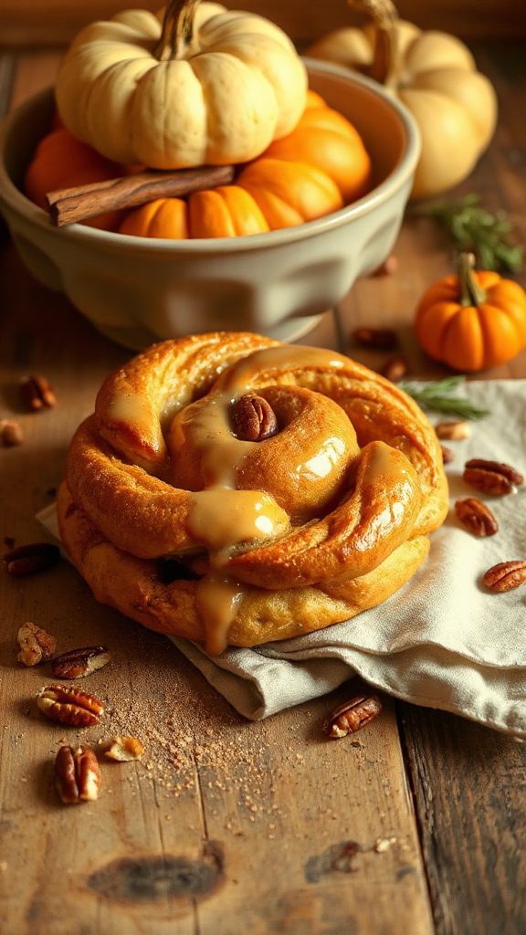 maple glazed pumpkin danish recipe
