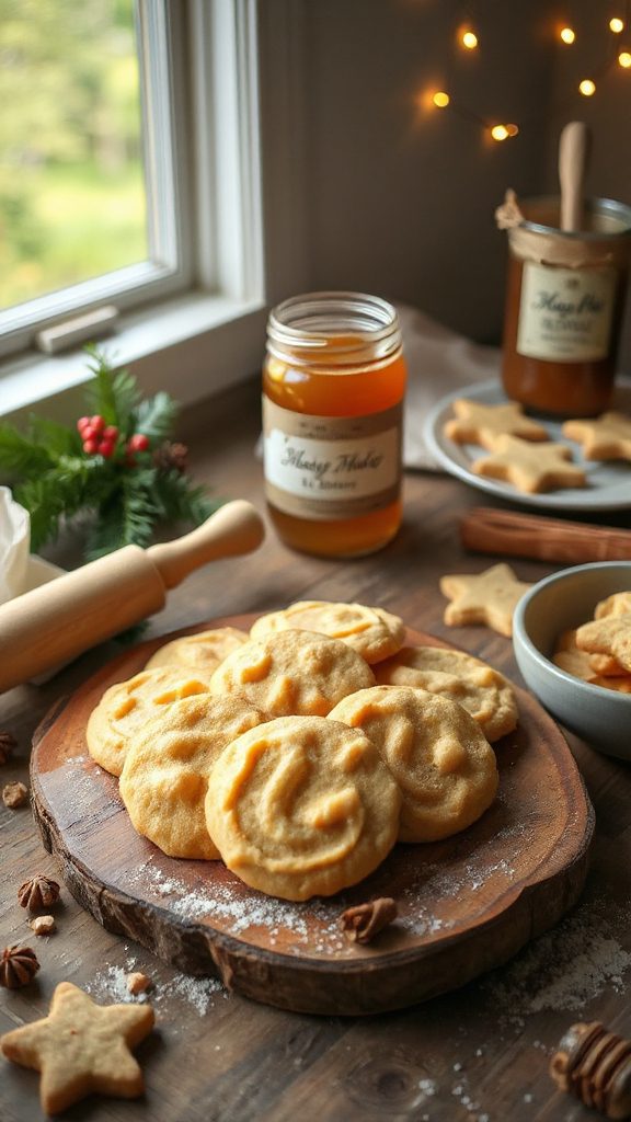 maple honey butter cookies