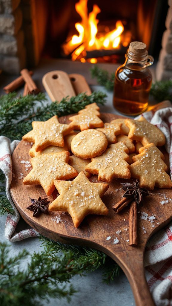 maple infused buttery cookies