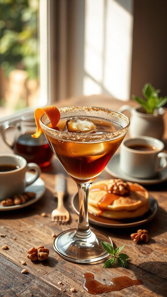 maple infused coffee cocktail delight