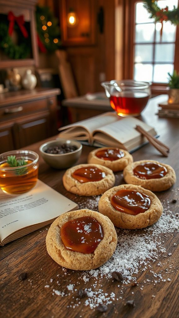 maple infused s mores cookies