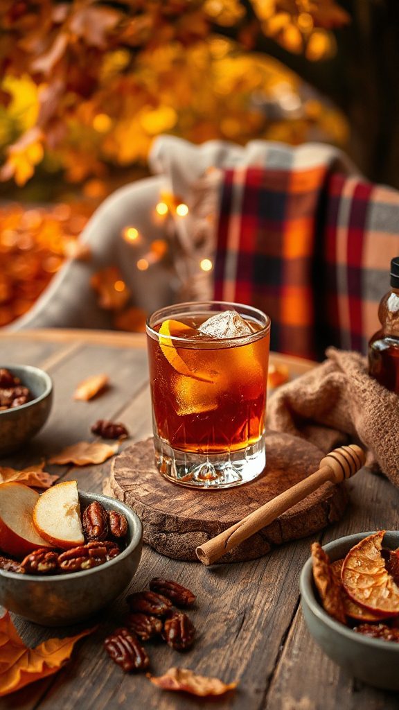 maple infused spiced rum cocktail maple infused spiced rum cocktail