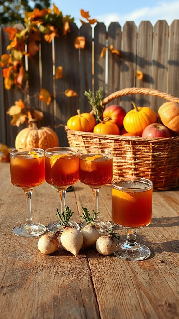 maple infused turnip cocktail recipe