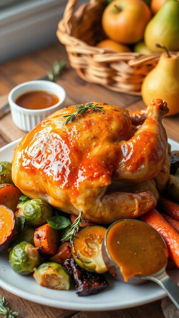 maple mustard chicken glaze