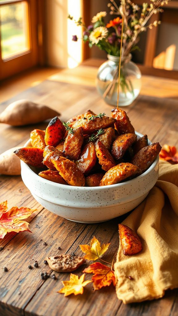 maple mustard sweet potato fries maple mustard sweet potato fries