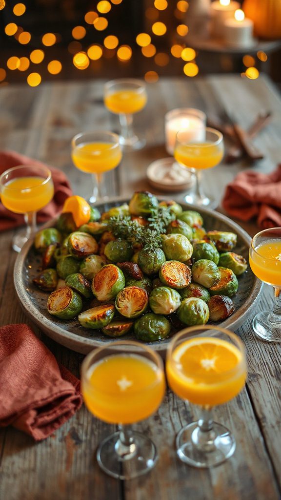 maple orange brussels sprouts maple orange brussels sprouts