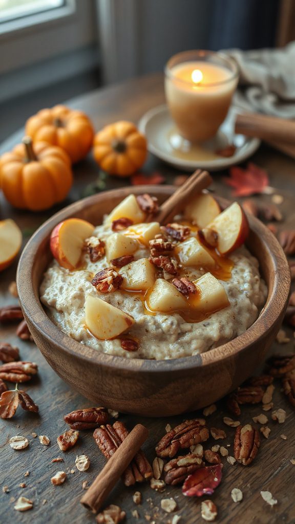 maple pecan apple oatmeal maple pecan apple oatmeal