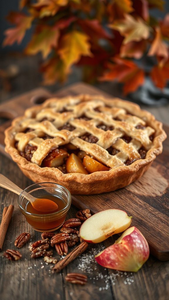 maple pecan apple pie maple pecan apple pie