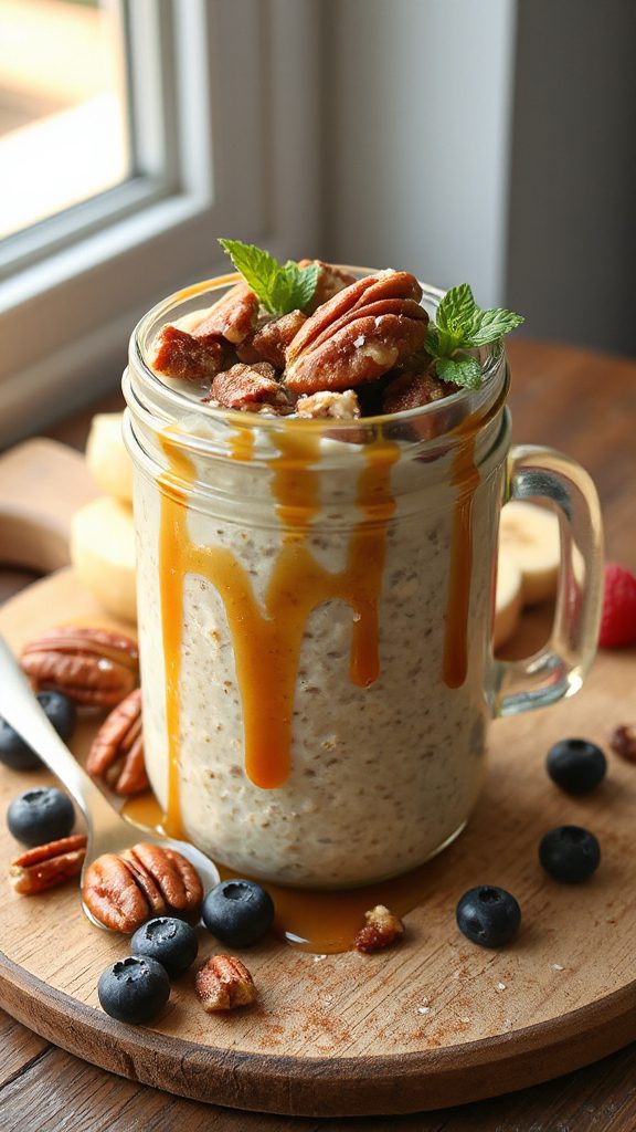 maple pecan breakfast oats maple pecan breakfast oats