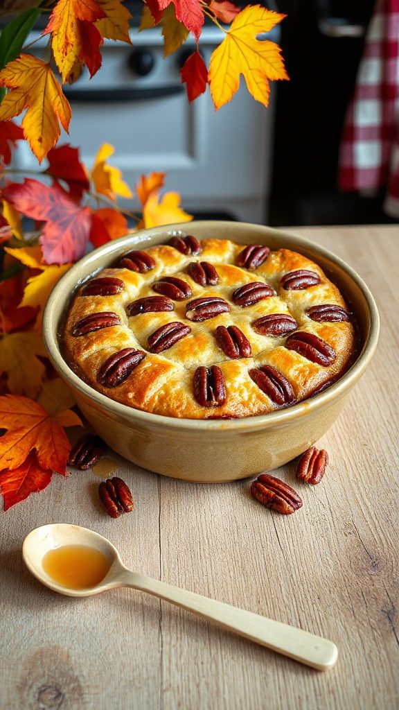 maple pecan cobbler delight