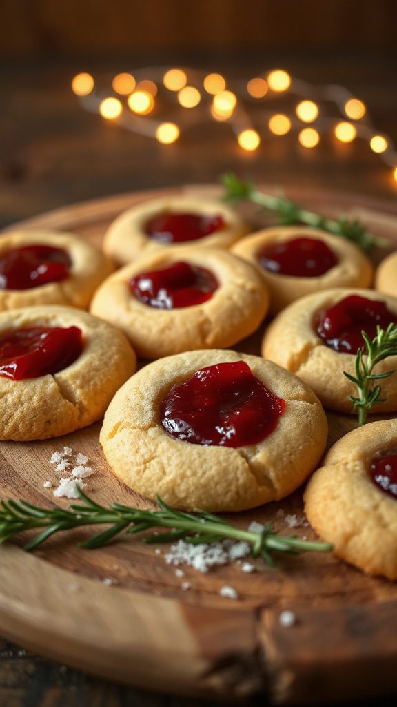 maple pecan holiday cookies