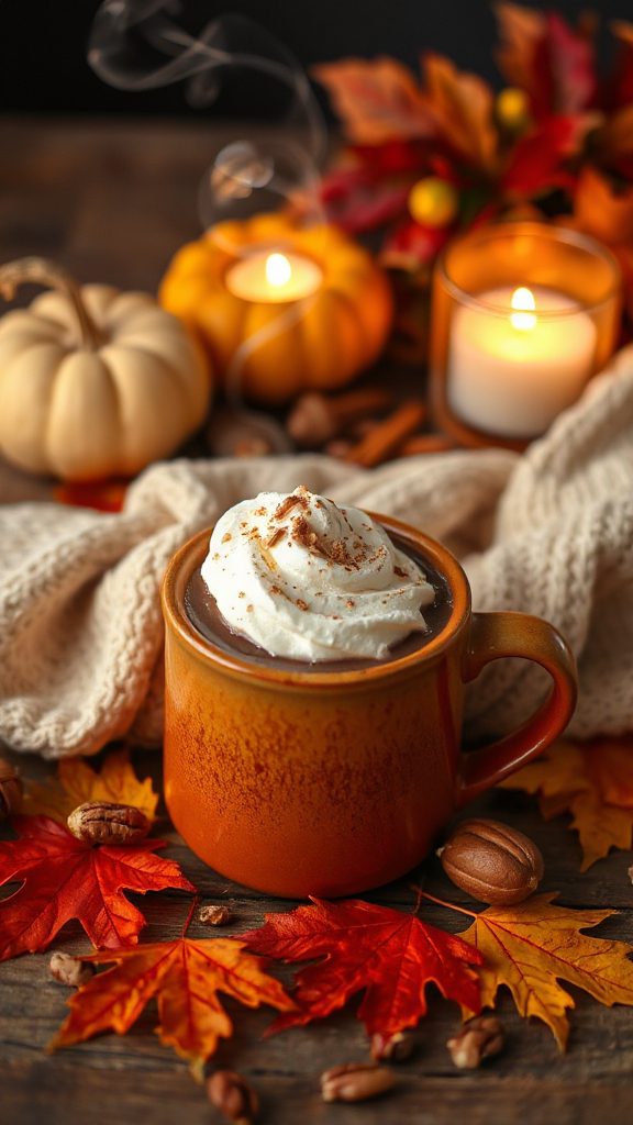 maple pecan hot chocolate delight maple pecan hot chocolate delight