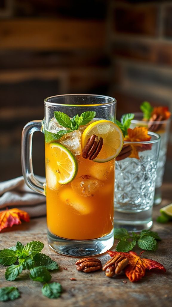 maple pecan mojito delight