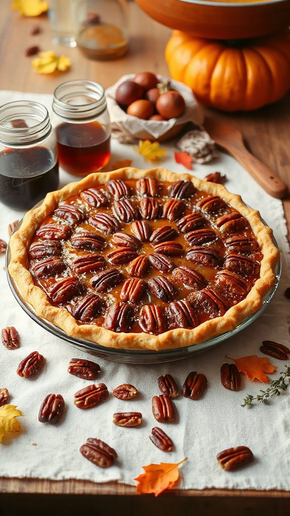 maple pecan pie recipe