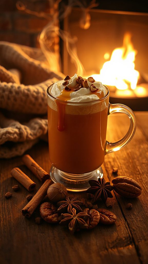 maple pecan rum indulgence