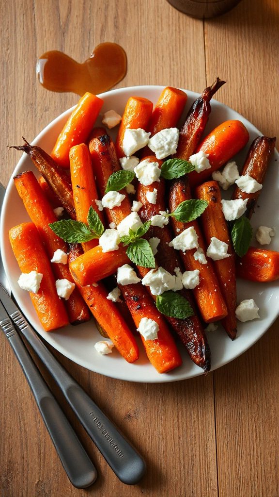 maple roasted carrots recipe