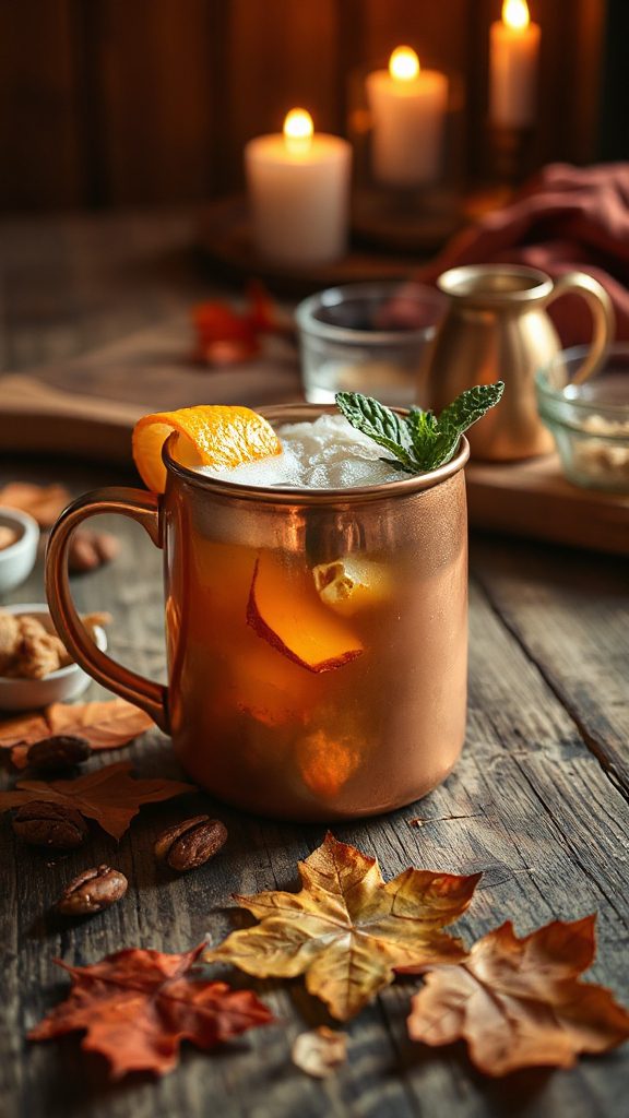 maple sotol ginger cocktail