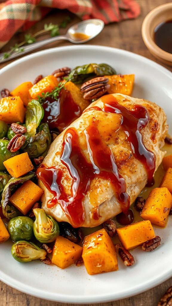 maple soy glazed chicken recipe