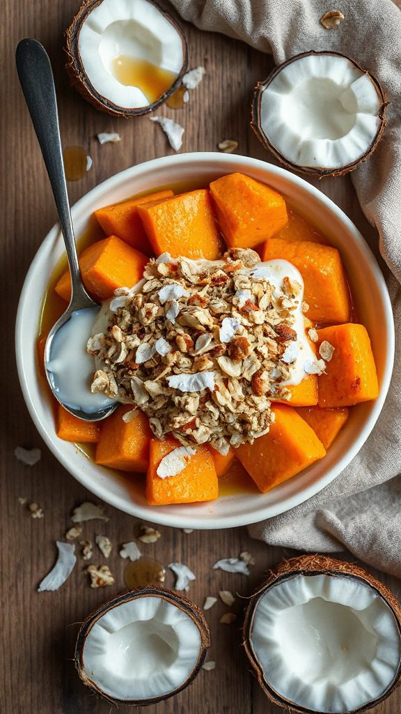 maple sweet potato dessert delight