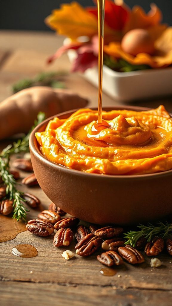 maple sweet potato mash