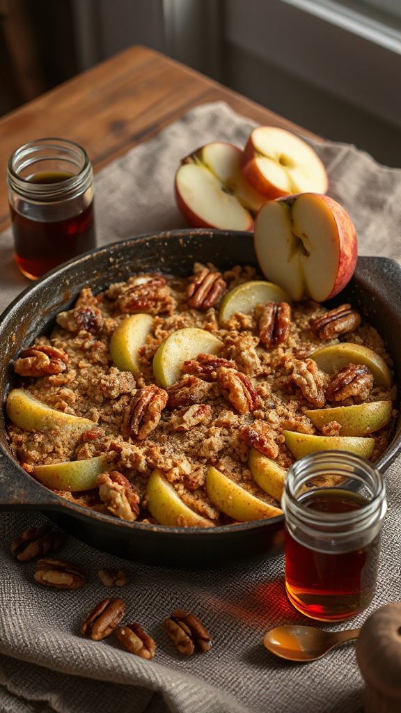 maple walnut apple crisp maple walnut apple crisp