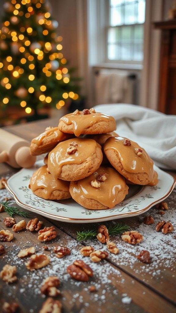 maple walnut fudge cookies