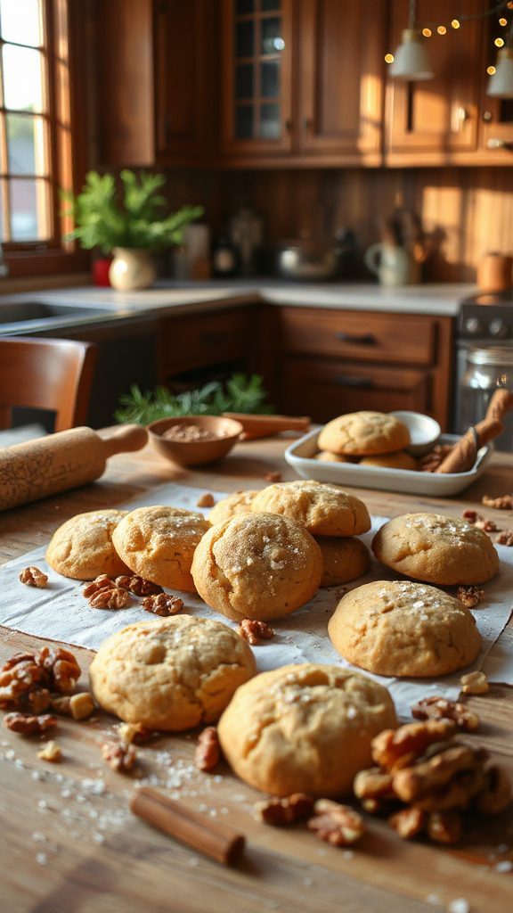 maple walnut holiday cookies maple walnut holiday cookies
