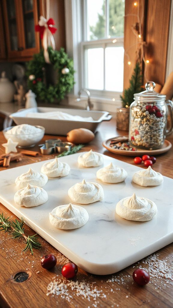 mashed potato meringue cookies