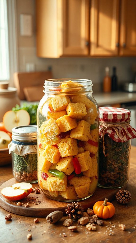 mason jar thanksgiving stuffing mason jar thanksgiving stuffing