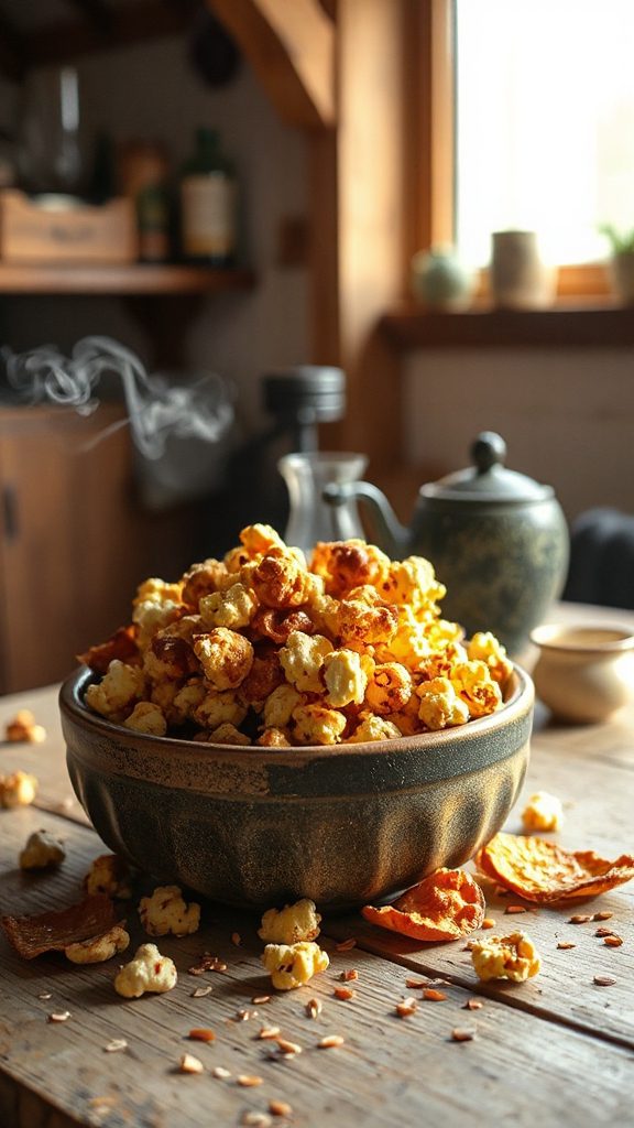 matcha caramel popcorn delight matcha caramel popcorn delight