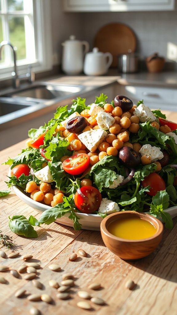 mediterranean chickpea salad recipe