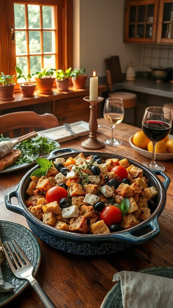 mediterranean feta olive stuffing