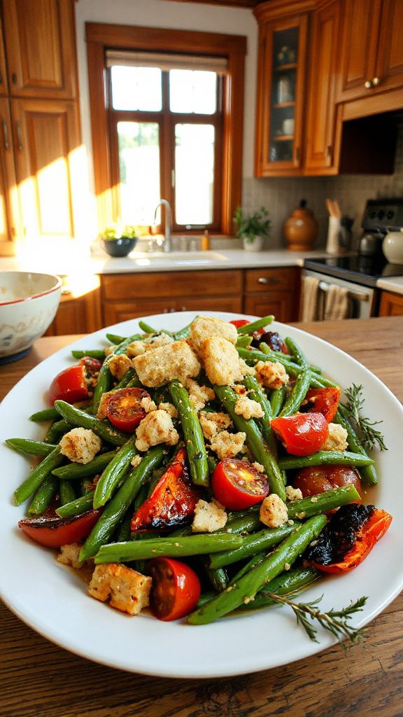 mediterranean green bean casserole