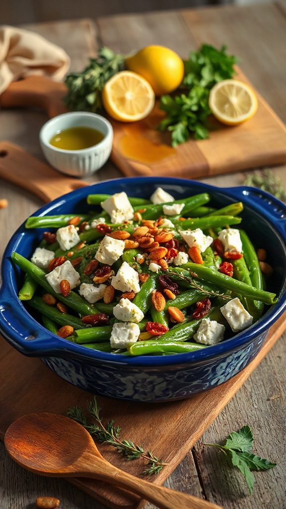 mediterranean green bean casserole