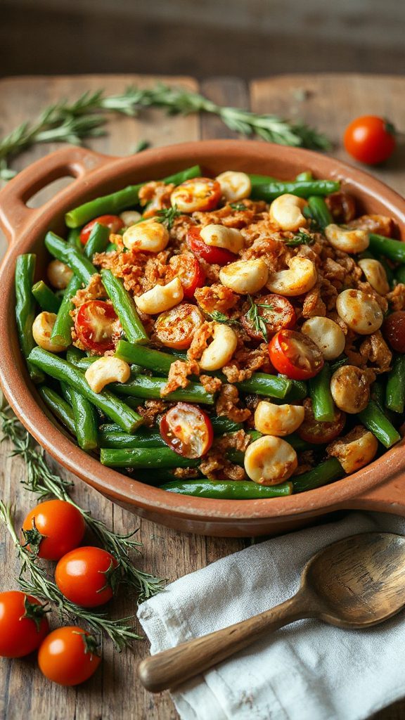 mediterranean green bean casserole
