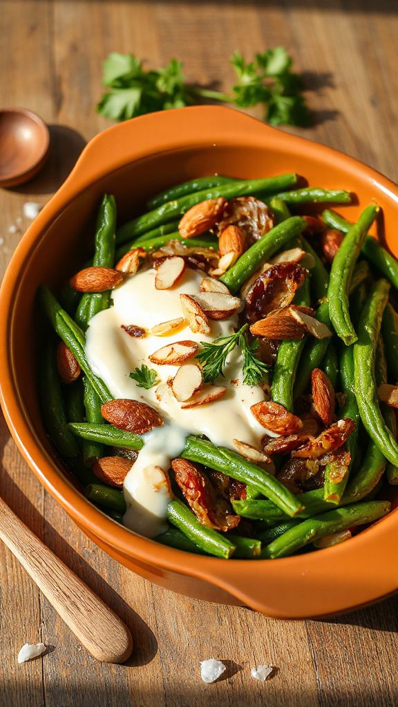 mediterranean green bean casserole