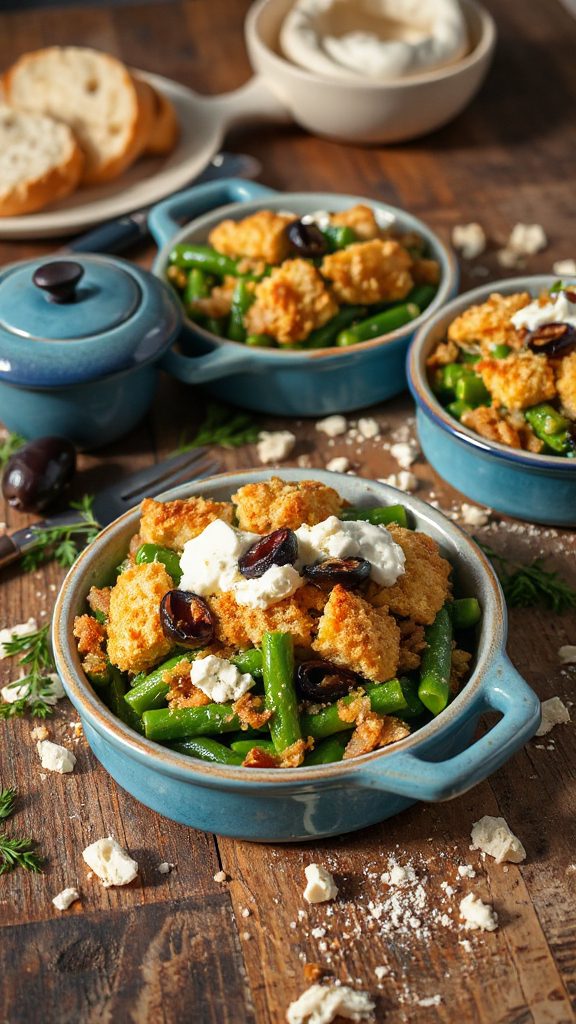 mediterranean green bean casserole