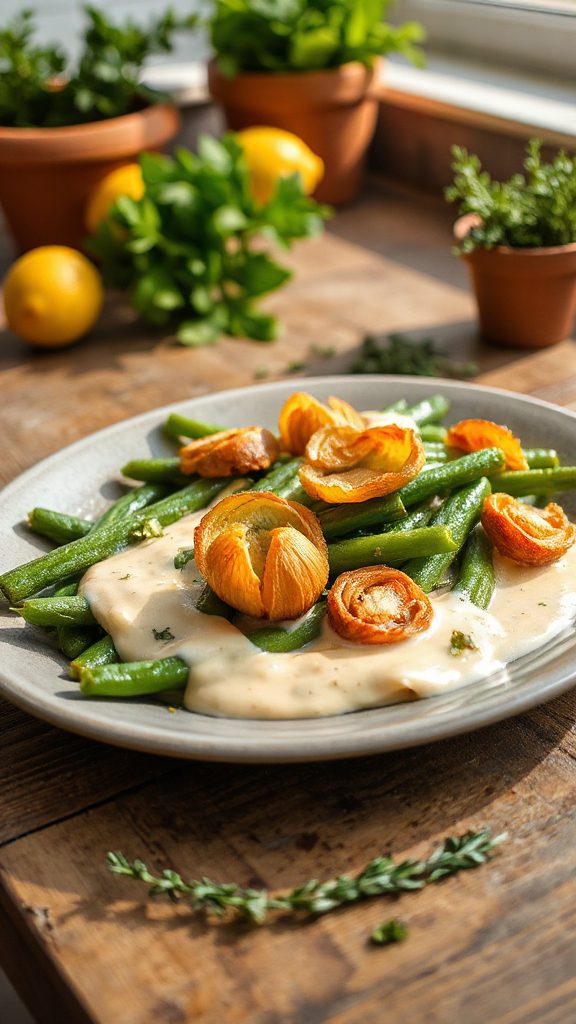 mediterranean green bean casserole mediterranean green bean casserole