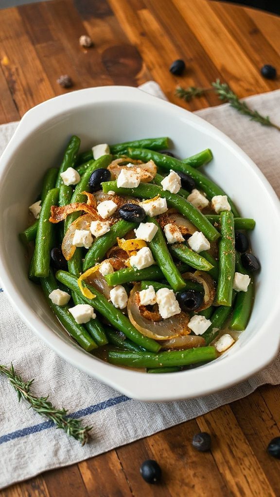 mediterranean green bean casserole mediterranean green bean casserole