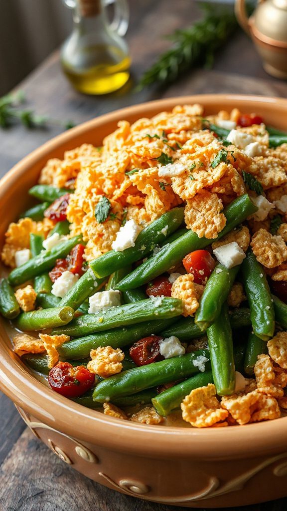 mediterranean green bean casserole