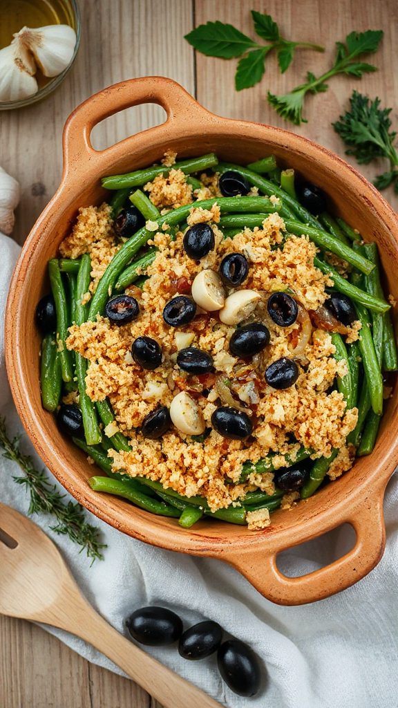mediterranean green bean casserole