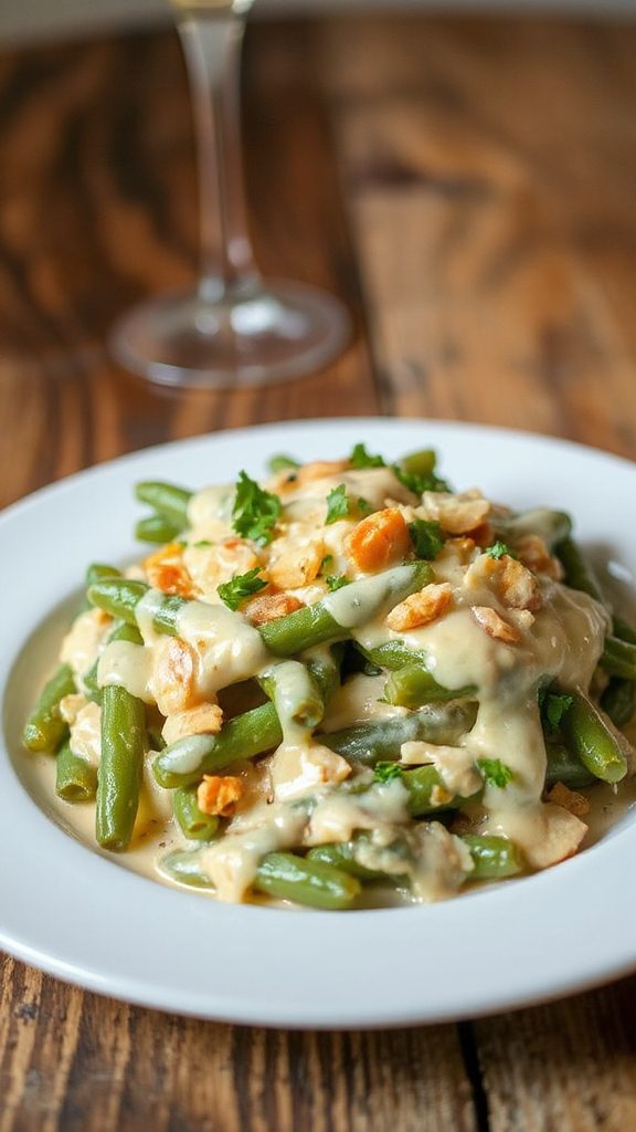 mediterranean green bean casserole