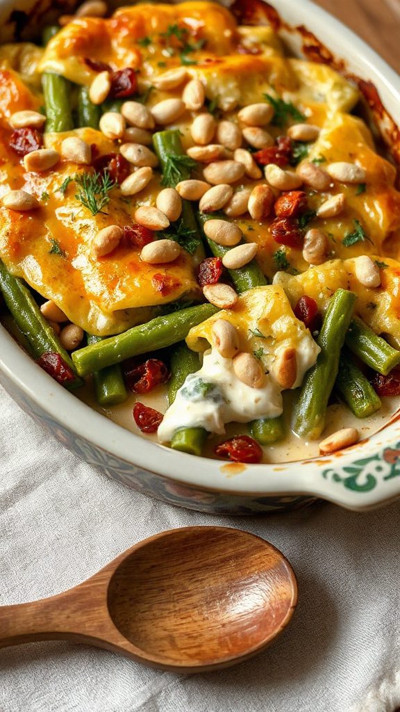 mediterranean green bean casserole
