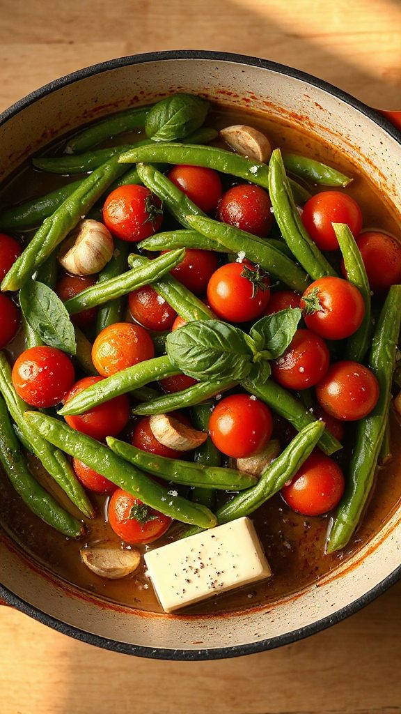 mediterranean green bean casserole