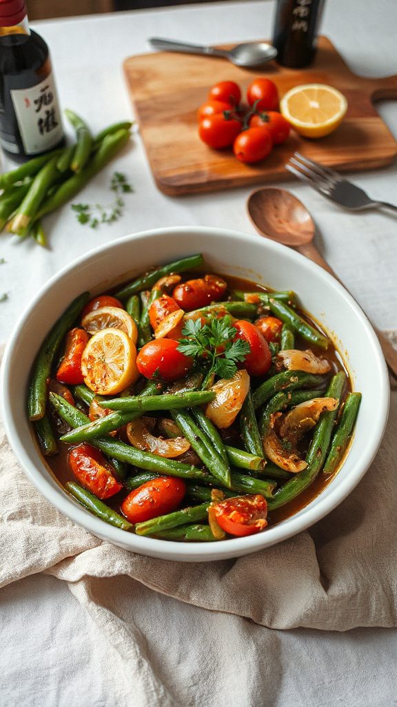 mediterranean green bean casserole