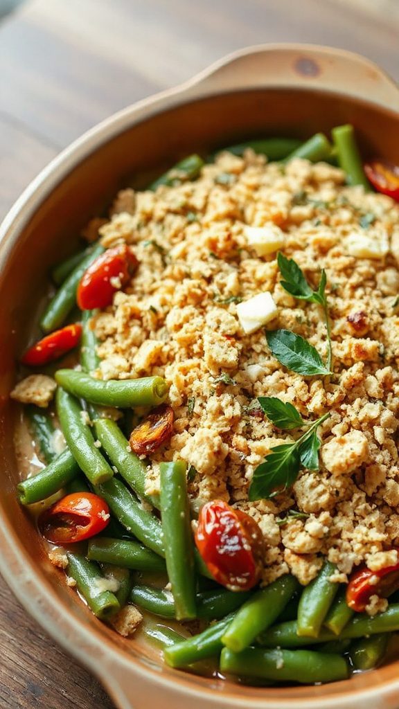 mediterranean green bean casserole