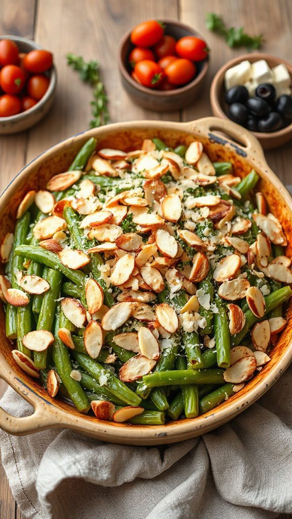 mediterranean green bean casserole