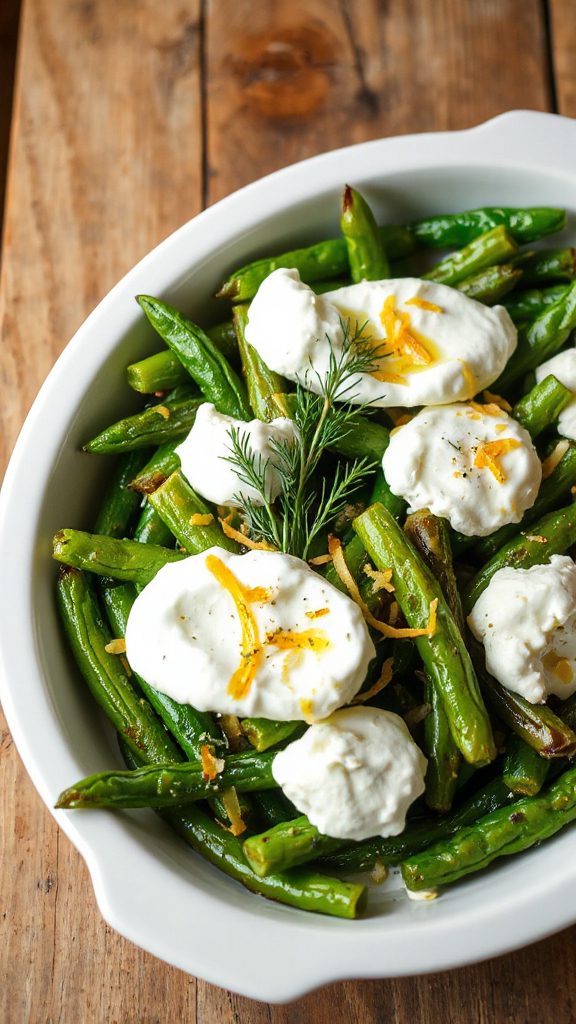 mediterranean green beans salad